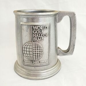 Vintage 1974 Wilton Pewter Mug Pinehurst Golf Hall of Fame
